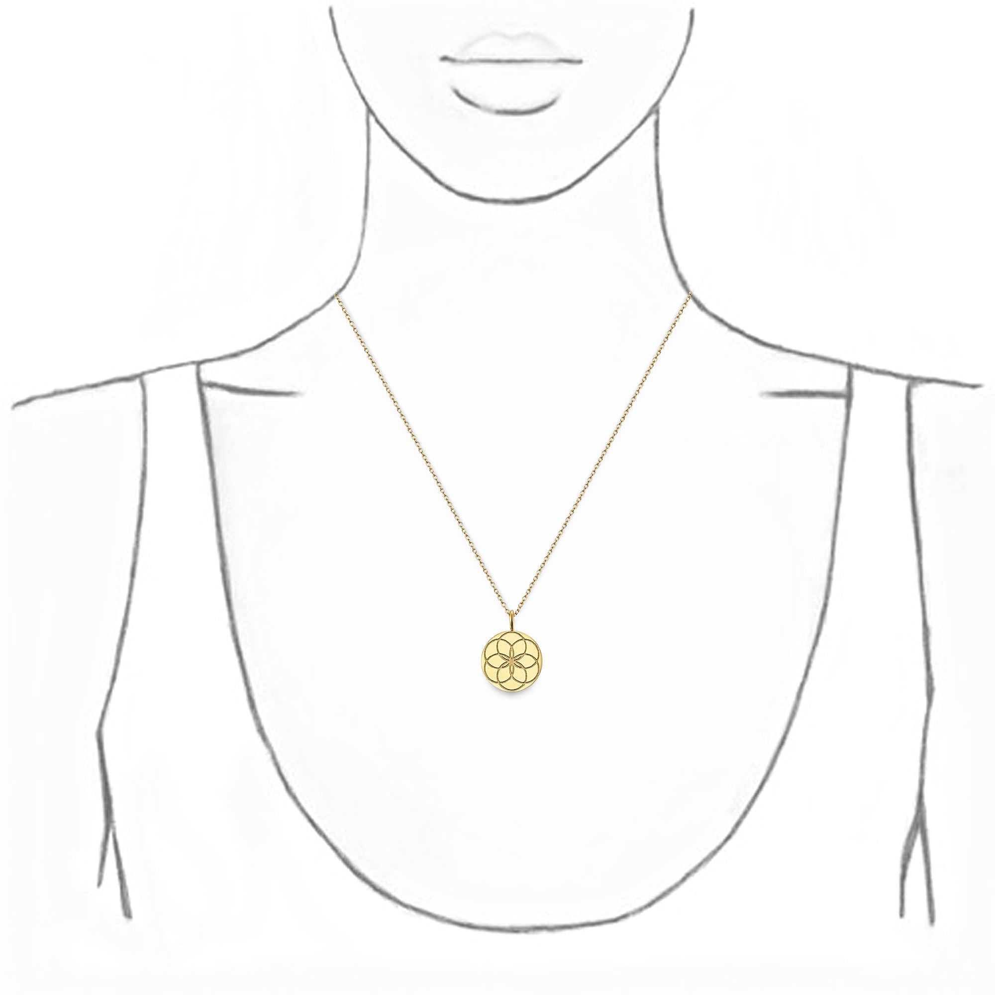 Louis Vuitton Gold Sky Zodiac Necklace